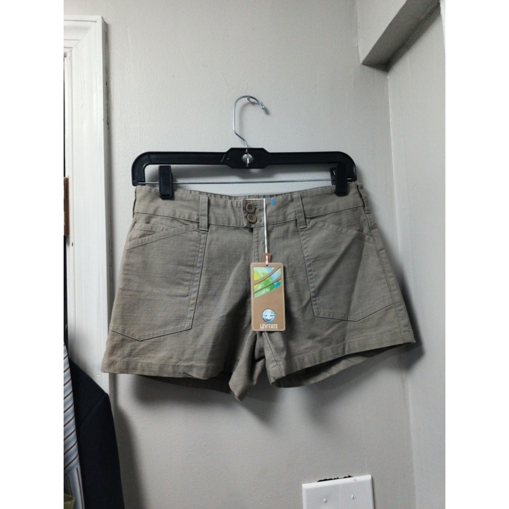 Levitate Women Utility Shorts  Size 25  Organic Cotton New
